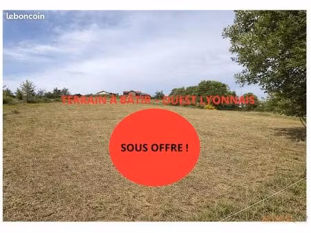 terrain 469 m² chevinay