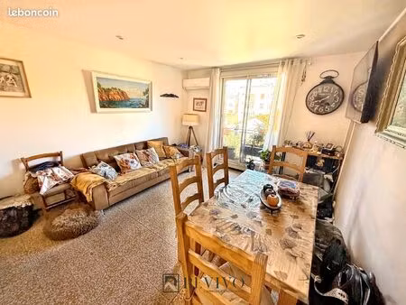 t3 - le canet - 60 m² - balcons  cave et possibilité garage - 13014