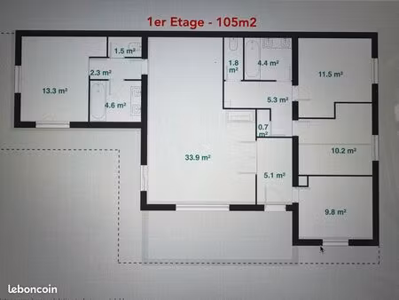 maison 210 m2 à rénover – énorme potentiel