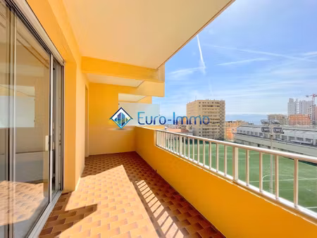 2 pièces meublé de 41m2 - moneghetti