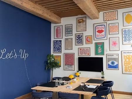 local commercial à louer – lyon 4 (croix-rousse) – 41 m² avec mezzanine