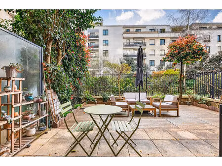 à vendre - appartement 4 pièces avec jardins privatifs - issy-les-moulineaux - résidence r
