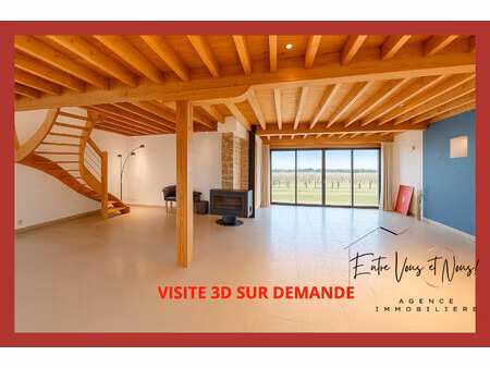 maison en pierre rénovée  5ch à 5mn de langon