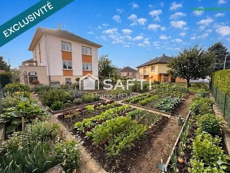 maison 7pièces - 195m² - 2 appartements et jardin