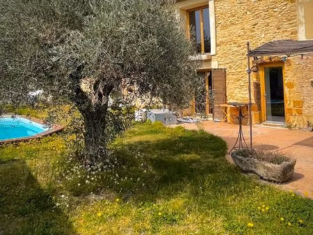 maison en pierres en provence + maisonette + piscine +dépendance