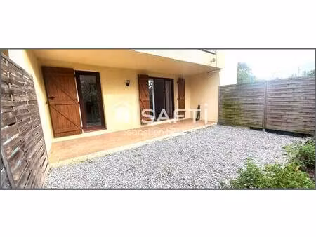 t1 bis de 31.5m2 terrasse et jardin