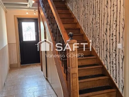 maison familiale de charme – 149 m² avec jardin – secteur montval-sur-loir