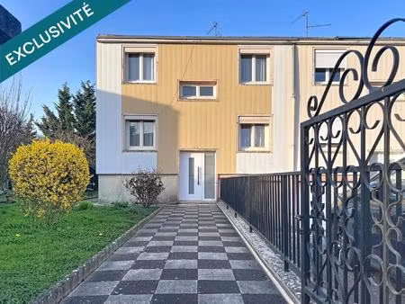 en exclusivité – maison 97 m² – 4 chambres – bureau – jardin – guénange