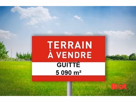 guitté (22350) - terrain constructible de 5090 m²