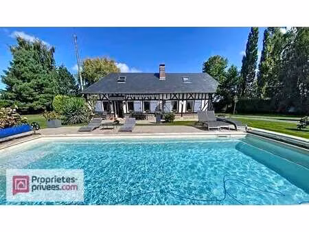vente maison piscine à saint-benoît-d'hébertot (14130) : à vendre piscine / 100m² saint-be