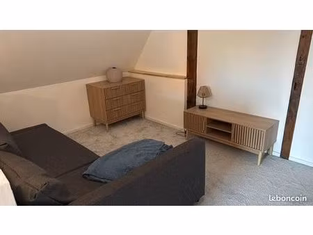 au calme  à oberhoffen/moder  appartement individuel meublé 64 m² – terrasse rooftop – par