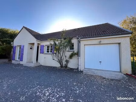 agréable maison plain-pied 91 m² avec garage et cour - huilly-sur-seille