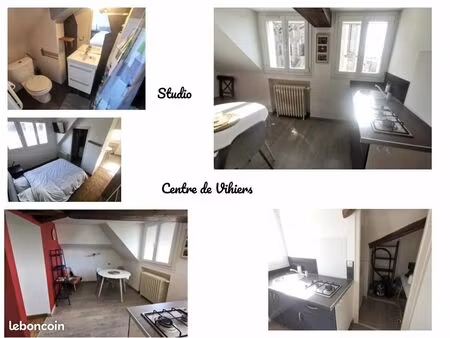 studio meublé centre de vihiers toutes charges incluses