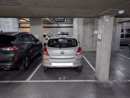 garage couvert au rez-de-chaussée à vendre – anderlecht