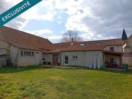 vente maison 5 pièces 138 m² paizay-le-sec (86300)