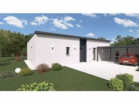 terrain avec maison neuve à vendre