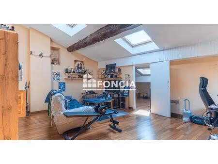 romans centre – appartement 62 m² (80 m² au sol) avec garage motorisé