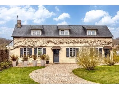 élégante longère rénovée et sa dépendance de caractère