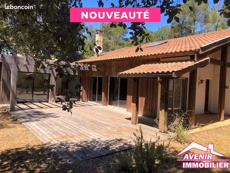 rare maison à vendre – 4 chambres  garage  longarisse – lacanau