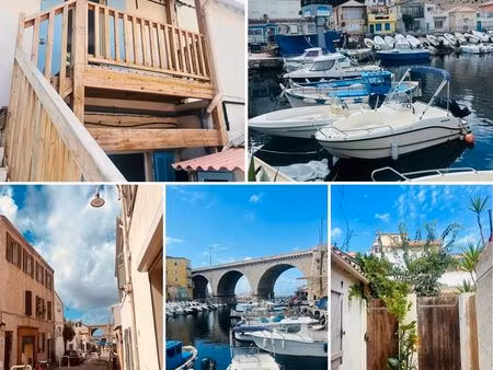 location studios vallon des auffes 18m2