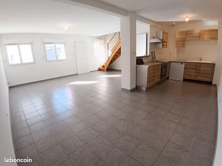 duplex t4 / maison de ville 82m²