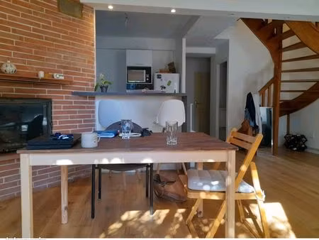 toulouse (quartier le busca) maison de ville 80m2 avec parking