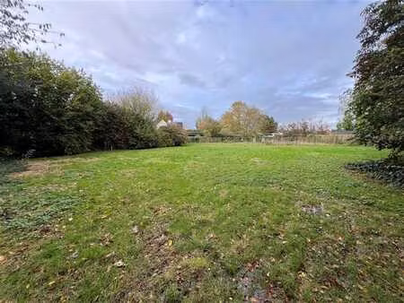 terrain à bâtir avec permis