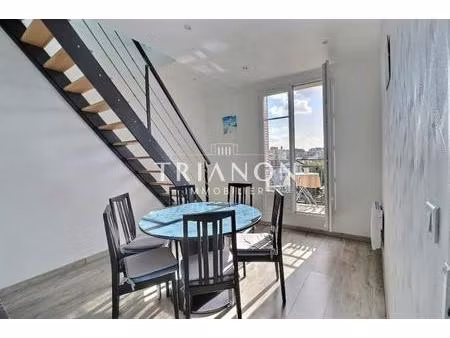 duplex coup de cœur – dernier étage avec balcon  parking et cave – sartrouville