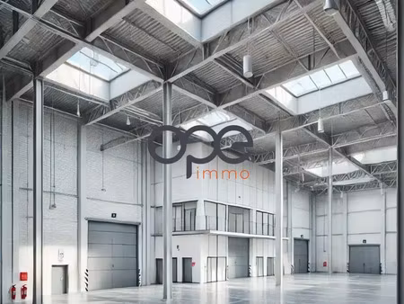 entrepôt logistique équipé – 3 745 m² + bureaux – z.i sa