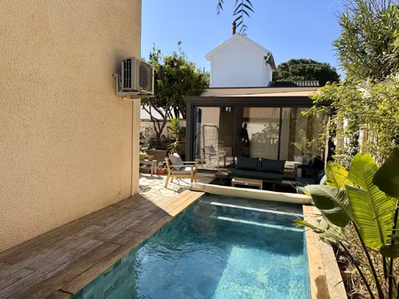 maison 5 pieces quartier sud 100m2 piscine proche plage