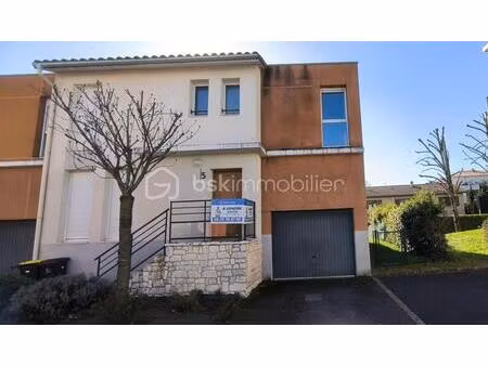 maison de charme - centre village - 95m2 - 3 chambres - terrasse sud-ouest - garage -