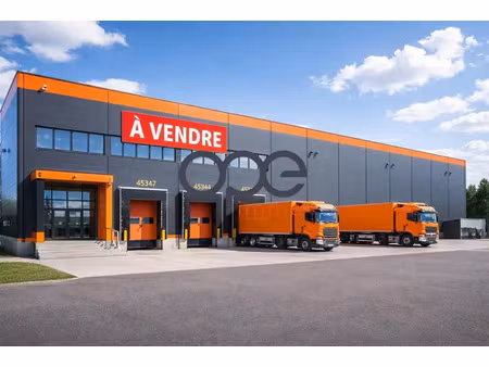 entrepôt de 2700m² sur une parcelle de 6 500m²