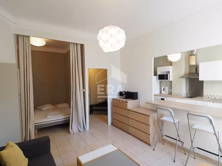 à louer - t1/2 meublé de 35 m² - marseille blancarde