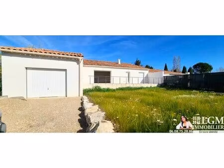 la barben - villa récente - plain-pied avec garage- 130 m²