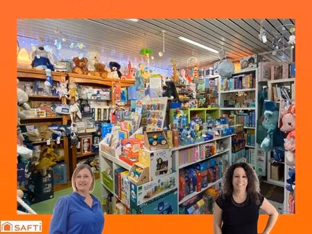 fonds de commerce jeux et jouets centre-ville d’auray