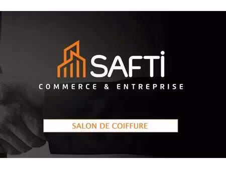 salon de coiffure 64m² : clé en main & design