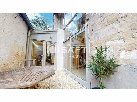 maison d'architecte dans le vieux cognac