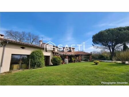 maison d’architecte 204 m² montrabé avec piscine