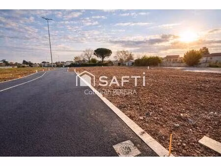 terrain constructible viabilisé à vendre