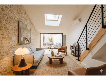 maison de ville en duplex avec terrasse  quartier magenta