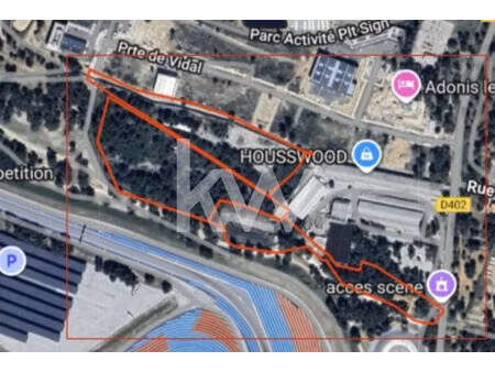 terrain constructible à vendre  04 ha 70 a - signes 83870