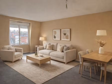 appartement lumineux 70 m² 3 pièces - garage