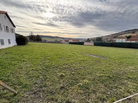 achat terrain 1 087m² st yvoine 63500