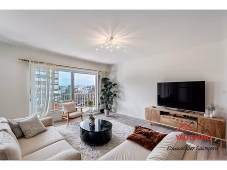 grand t3 lumineux avec balcons et parking – annemasse proche frontière suisse