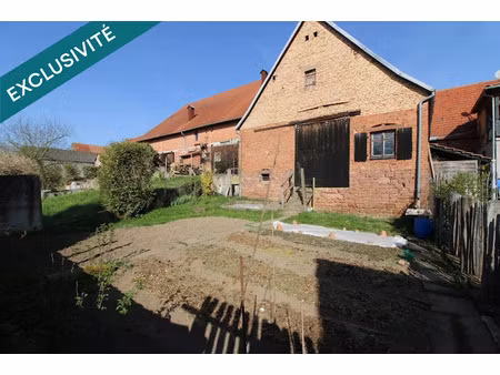 vente maison 5 pièces 135 m² à zutzendorf (67330)  135 000 €