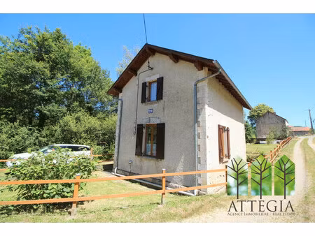 achat maison 2 pièces 60m² st silvain bas le roc 23600