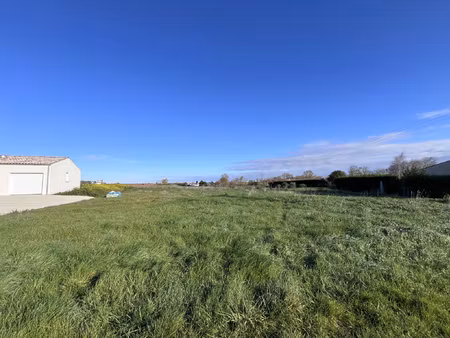 achat terrain 2 011m² mortagne sur gironde 17120