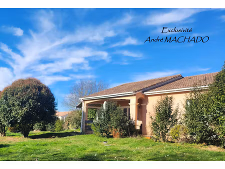 exclusivité feugarolles (47) - maison plain-pied - 92m² - 3 pièces - 2 chambres - hangar m