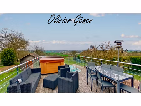 la milesse - maison individuelle -7 pièces - 157 m² - 5 chambres - bureau - sous-sol - ter