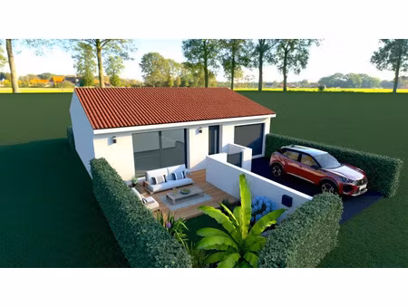 vente maison neuve 4 pièces 60 m² à saint-jean-lasseille (66300)  190 600 €